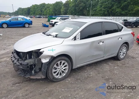 2019 Nissan Sentra Sv из США, поврежденный, VIN 3N1AB7AP1KY309975